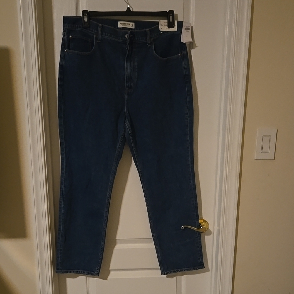 Dark Blue Denim Jeans